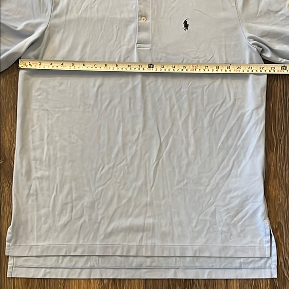 Polo Golf Ralph Lauren PGA Men's Large Light Blue Polo Shirt - Picture 5 of 8
